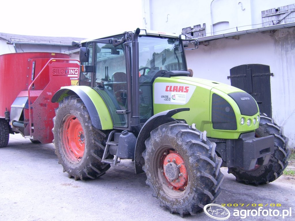 Claas Celtis 456 (20042008) Dane techniczne AgroTesty.pl