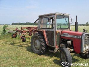 Massey Ferguson 550 Dane techniczne