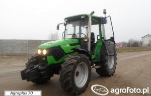 Deutz-Fahr Agroplus 70 Dane techniczne