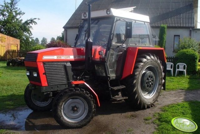 Zetor 8111 1987-1990 Dane techniczne