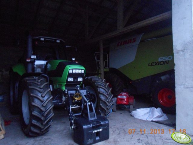 Deutz-Fahr Agrotron M 650 (2009-2012) Dane techniczne