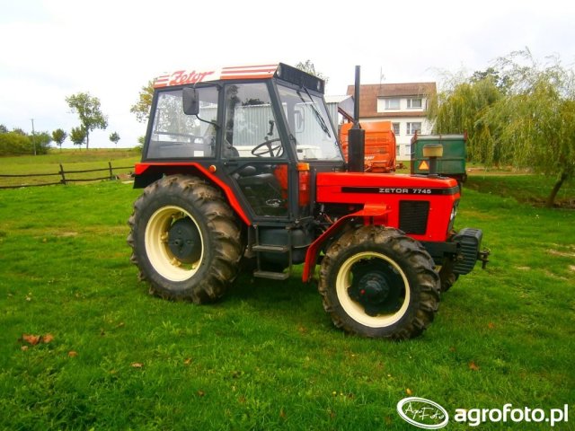 Zetor 7745 1985-1993 Dane techniczne