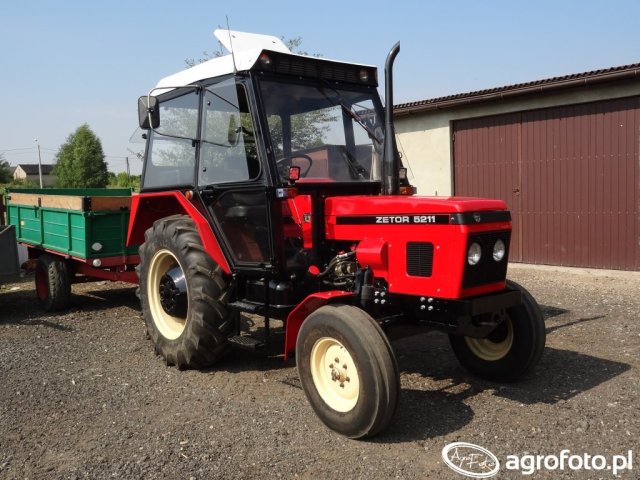 Zetor 5211 1984-1987 Dane techniczne