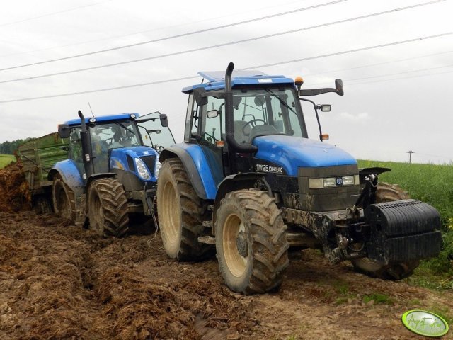 New Holland TM125 Dane techniczne